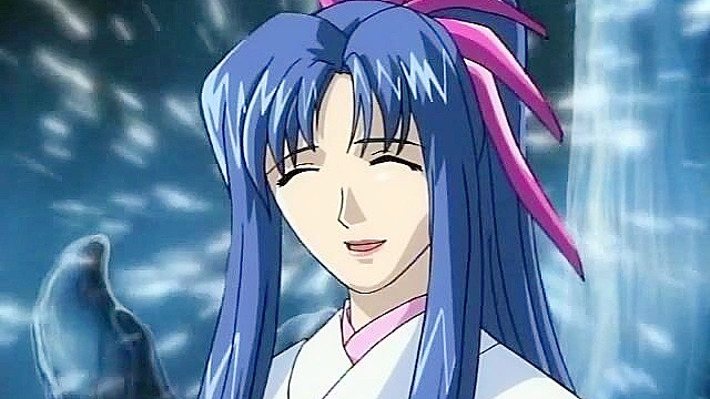 Zoku Koihime 2 - Injured warrior is nursed back to health with double blowjob