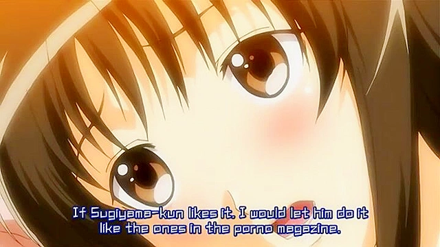 Tennis camp turns into an anime threesome public fuck in the basketball gym