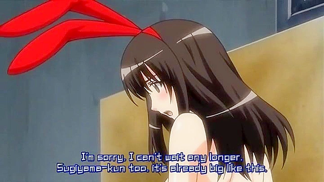 Tennis camp turns into an anime threesome public fuck in the basketball gym