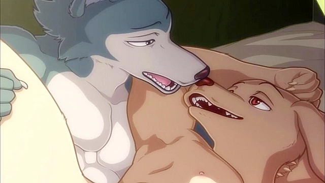 Beastars - Jack and Legoshi have gay anal furry sex