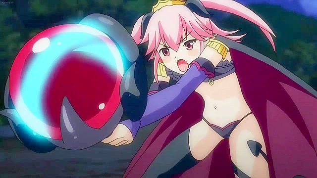 Demon Queen Melissa 1 - Magical warrior girls get double tentacle fucked