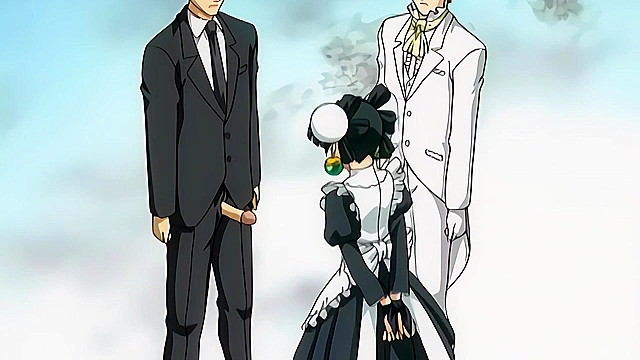 Variable Geo Neo 3 - Hentai maids orgasm as their pussies rub together