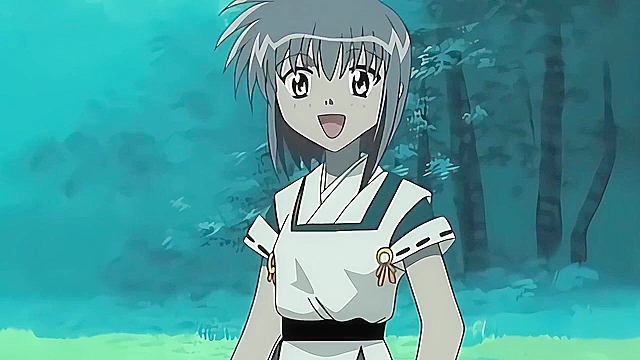 Triangle Heart 3 - Warrior babe gets pussy licked by possessed yuri girl