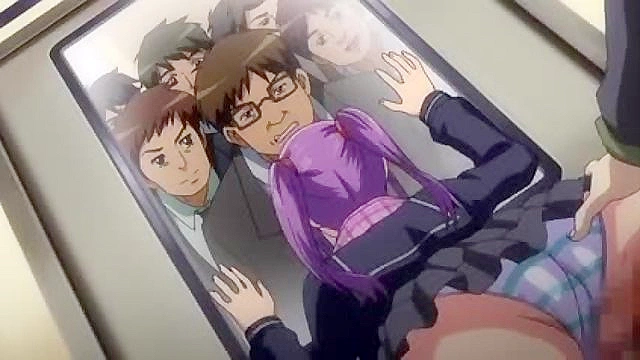 Last Molester Train NEXT 2 - Horny hentai sluts have public gangbang sex on train while people watch