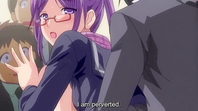 Last Molester Train NEXT 2 - Horny hentai sluts have public gangbang sex on train while people watch