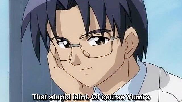 Private Sessions 2 ep1 - Fake professor bangs hot college girls in hentai threesome