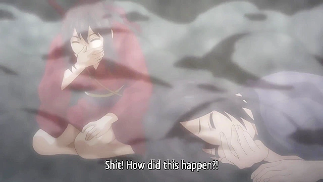 Female Ninja Botan 2 - Villagers gangbang and double penetrate sexed up ninjas