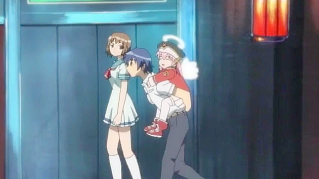 Cute teen schoolgirl sucks a cock then swallows a hot load of jizz