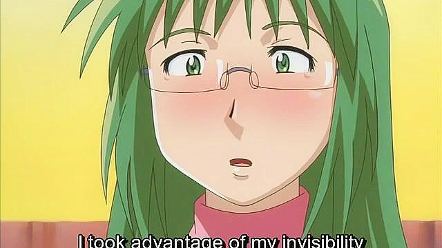 Invisible Stud 2 - Hentai girl on park bench is fucked by invisible pervert