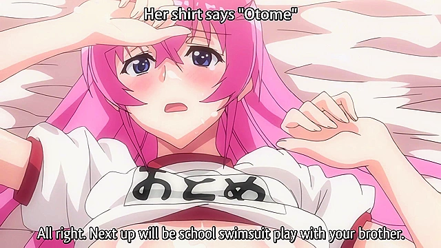 Otome Dori 1 - Old bastards gangbang sexy schoolgirl while NTR cuck watches DVD