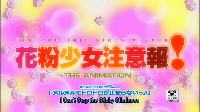 Pollinic Girls Attack! 2 - Crazy hentai lesbian orgy on school bus