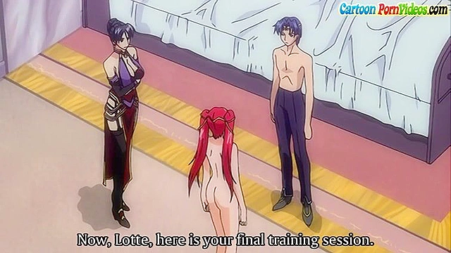 Prince fucks his maid with tentacles while evil witch watches