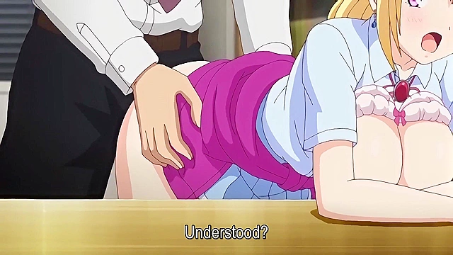 My Teacher Did to Me... 1 - Bratty schoolgirl gets her virgin pussy destroyed by hentai teacher