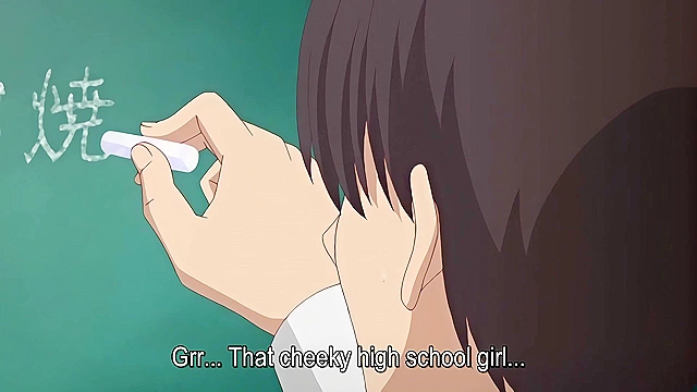 My Teacher Did to Me... 1 - Bratty schoolgirl gets her virgin pussy destroyed by hentai teacher