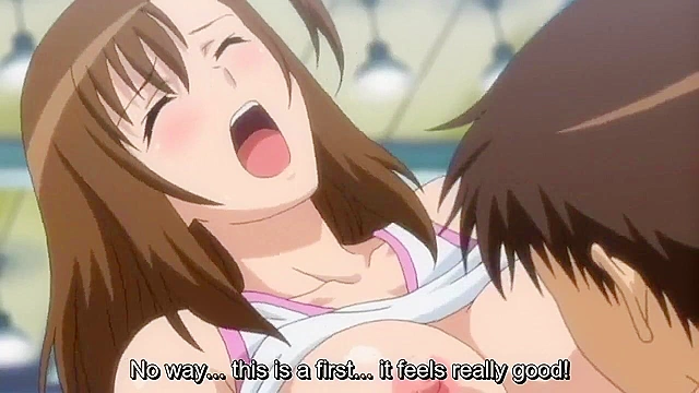 School tennis practice turn into schoolgirl hentai public orgy