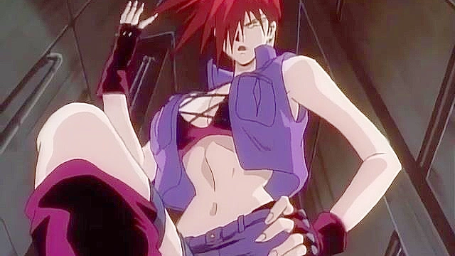 Sex Demon Metropolis 1 -Demon fucks tasty redhead then gets destroyed by fighting hentai babe