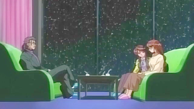 Mystery of the Necronomicon 2 - Busty anime nurse gangbanged while boyfriend is dead on the floor