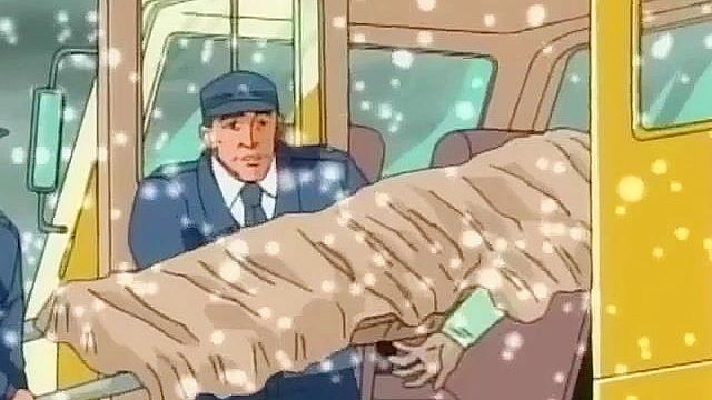 Mystery of the Necronomicon 2 - Busty anime nurse gangbanged while boyfriend is dead on the floor