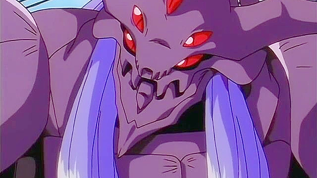 Hentai monster destroys the galaxy after hard orgasm