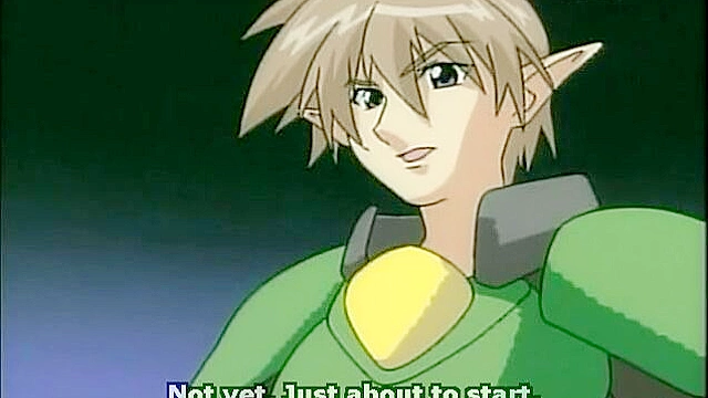 Horny elf turns girl in to futa babe and rides her meaty cock missile