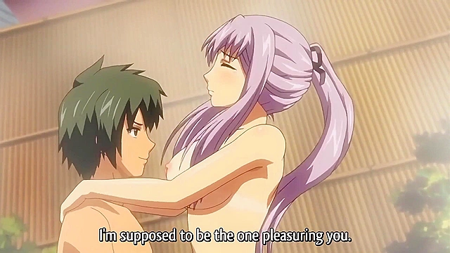 Convenient Sex Friends? 4 - Arahama fucks his busty hentai harem on a public beach