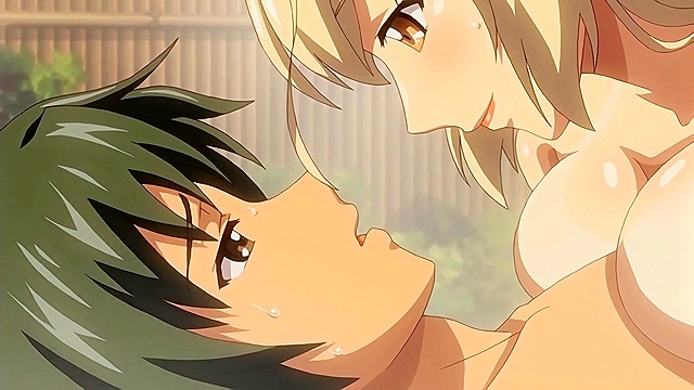 Convenient Sex Friends? 4 - Arahama fucks his busty hentai harem on a public beach