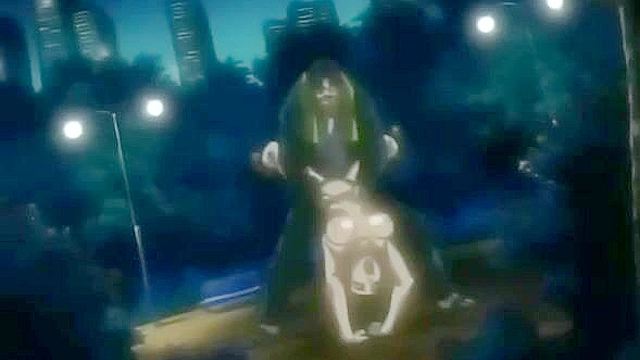 Cute hentai redhead gets her ankles pinned to her ears and takes a deep fuck in cunt