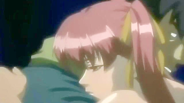 Cute hentai redhead gets her ankles pinned to her ears and takes a deep fuck in cunt