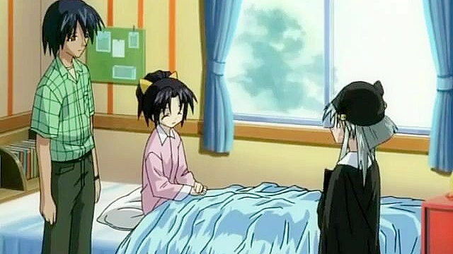 Wet Summer Days 3 - Petite anime teen gives a tender blowjob in outdoor spring