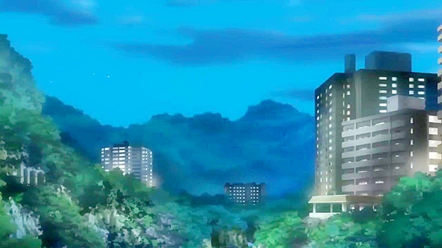 Busty hentai housewife gets gangbanged in public bath in front of husband