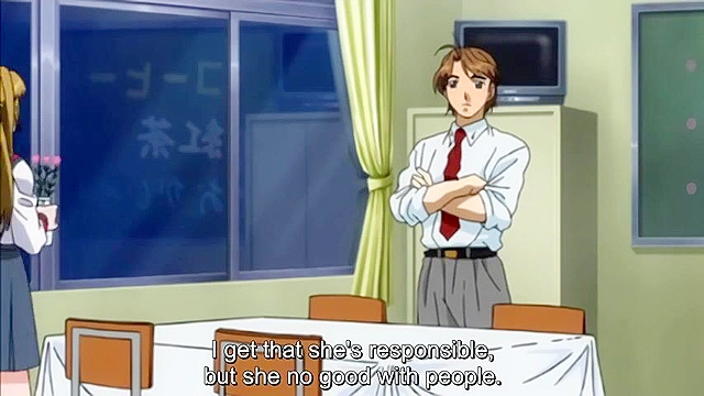 Black Gate: School of Adultery 1 - Hentai lesbian schoolgirls have sex