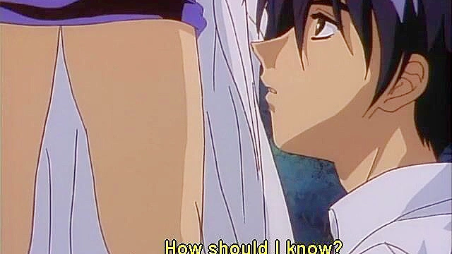 Yu-No 2 - Anime widow gets her pussy licked till she gives up the ID code