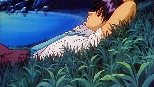 Yu-No 2 - Anime widow gets her pussy licked till she gives up the ID code