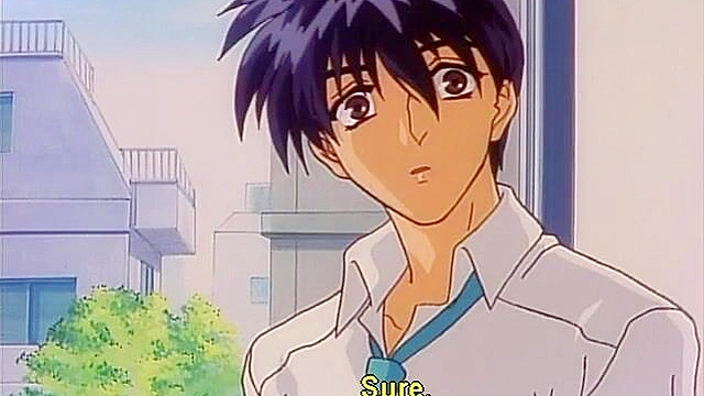 Yu-No 2 - Anime widow gets her pussy licked till she gives up the ID code