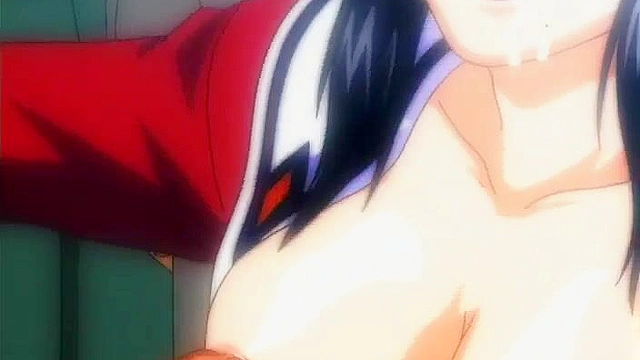 Midnight Sleazy Train 2 Ep1 - Busty hentai schoolgirl gets fucked on train in wet hairy pussy