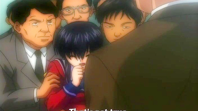 Midnight Sleazy Train 2 Ep1 - Busty hentai schoolgirl gets fucked on train in wet hairy pussy