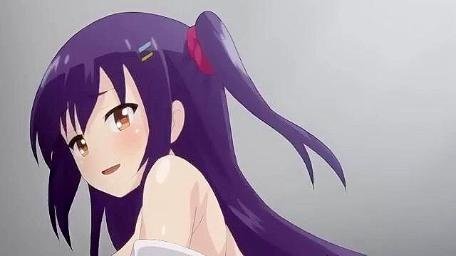 Honor Student Ayaka 2 - Naughty anime schoolgirl masturbates while friend blows dick