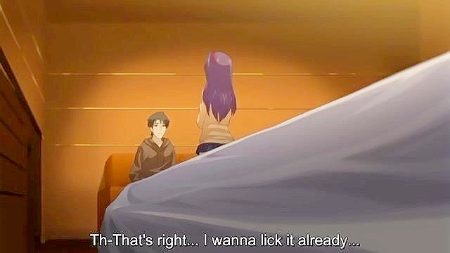 Honor Student Ayaka 2 - Naughty anime schoolgirl masturbates while friend blows dick