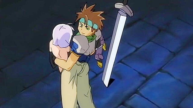 Tower of Etruria 1 - Witch is tentacle banged while hero watches