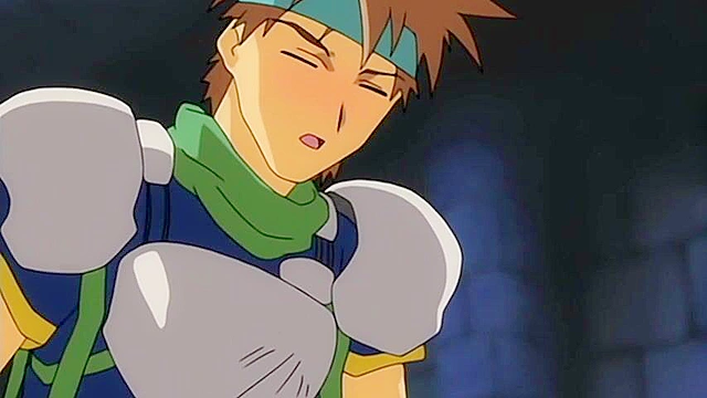 Tower of Etruria 1 - Witch is tentacle banged while hero watches