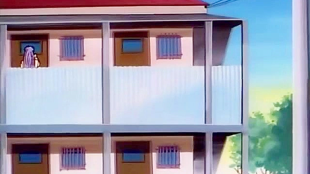 Magical witch gets her wet pussy fucked on in public train bathroom