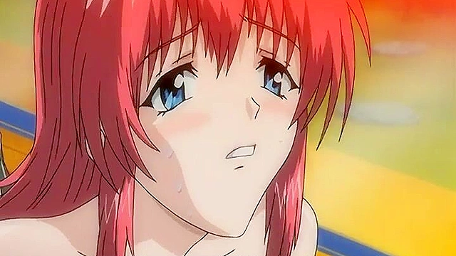 Sexy succubus uses a strapon to steal her soul in dirty hentai threesome