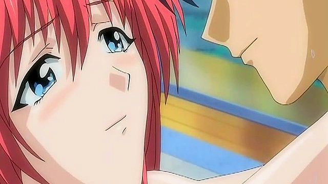 Sexy succubus uses a strapon to steal her soul in dirty hentai threesome