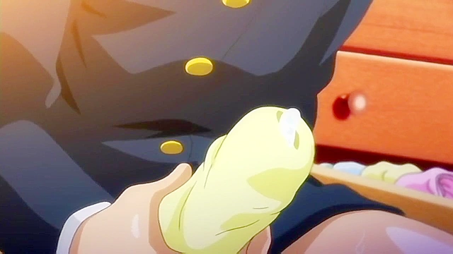 Dirty boy is caught peeping on girls locker and is made to fuck older women