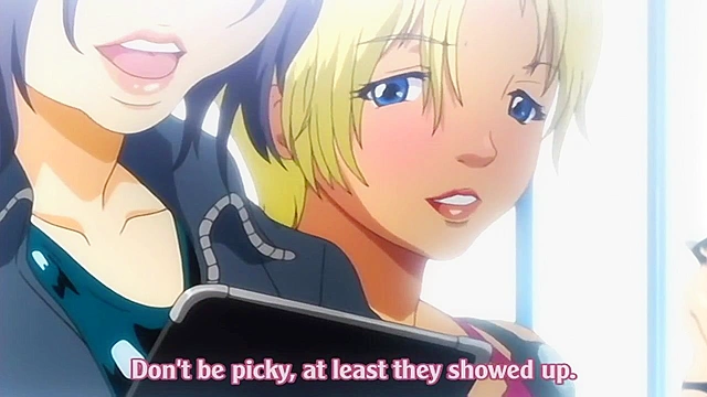 Dirty boy is caught peeping on girls locker and is made to fuck older women