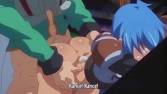 Rance Quest for Hikari 2 - Cute anime teenie fucked on park swing