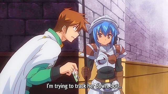 Rance Quest for Hikari 2 - Cute anime teenie fucked on park swing