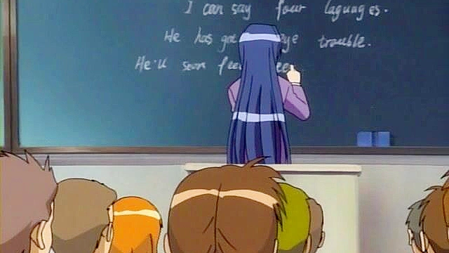 Hot For Teacher 1 - Cute teacher gets face fucked by students while being video taped