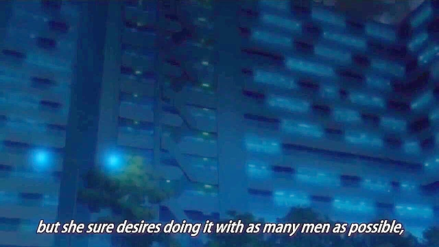 Dirty hentai schoolgirl fucks her sensei in the library while teen watches