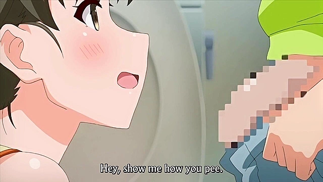 Shishunki Sex 2 - Petite anime schoolgirl has her virgin pussy deflowered